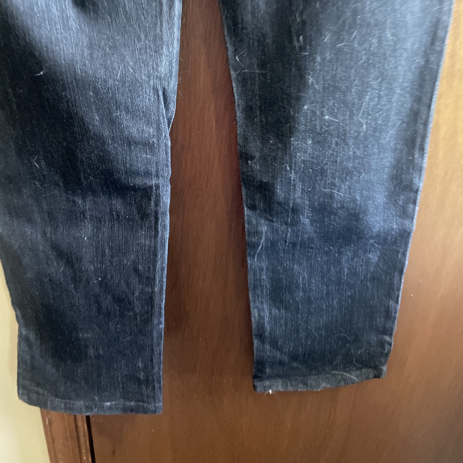 Gloria Vanderbilt AMANDA Black Jeans-Zipper/Button Closure-Size 14 MISSY AVERAGE