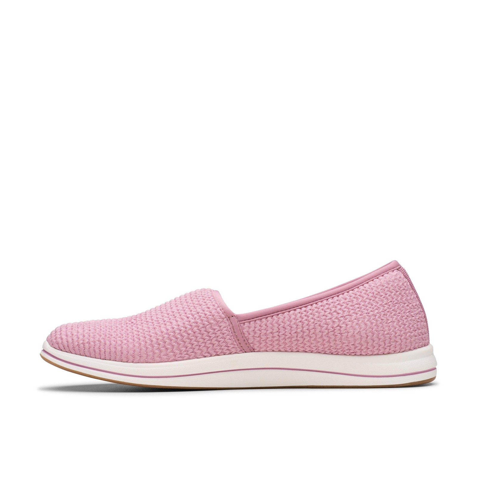 Clarks Womens BreezeStretch Purple Casual Shoes