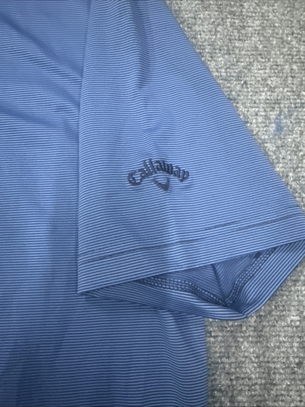 Callaway Men’s Opti-Dri Blue Golf Polo Size XL Short Sleeve Lightweight