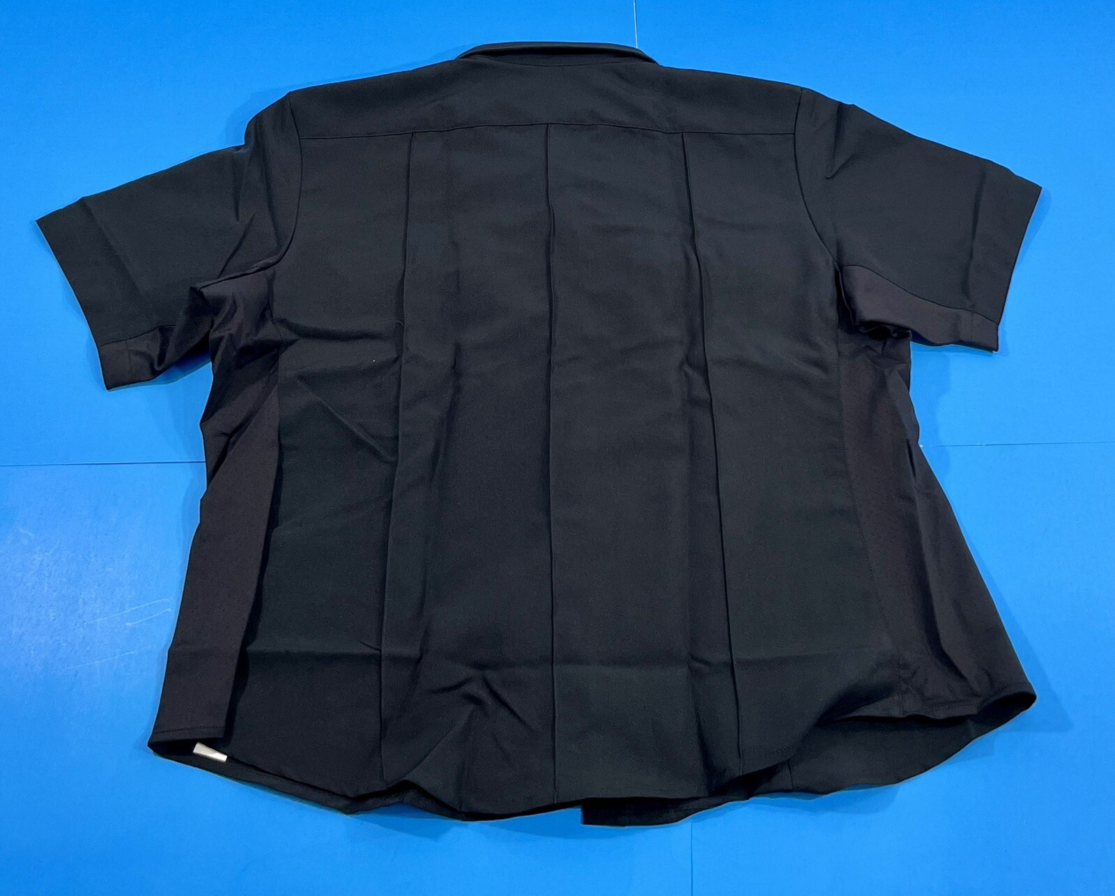 BLAUER WOMENS SHORT SLEEVE POLYESTER SUPERSHIRT ZIP SHIRT 8675W DARK NAVY 48 REG