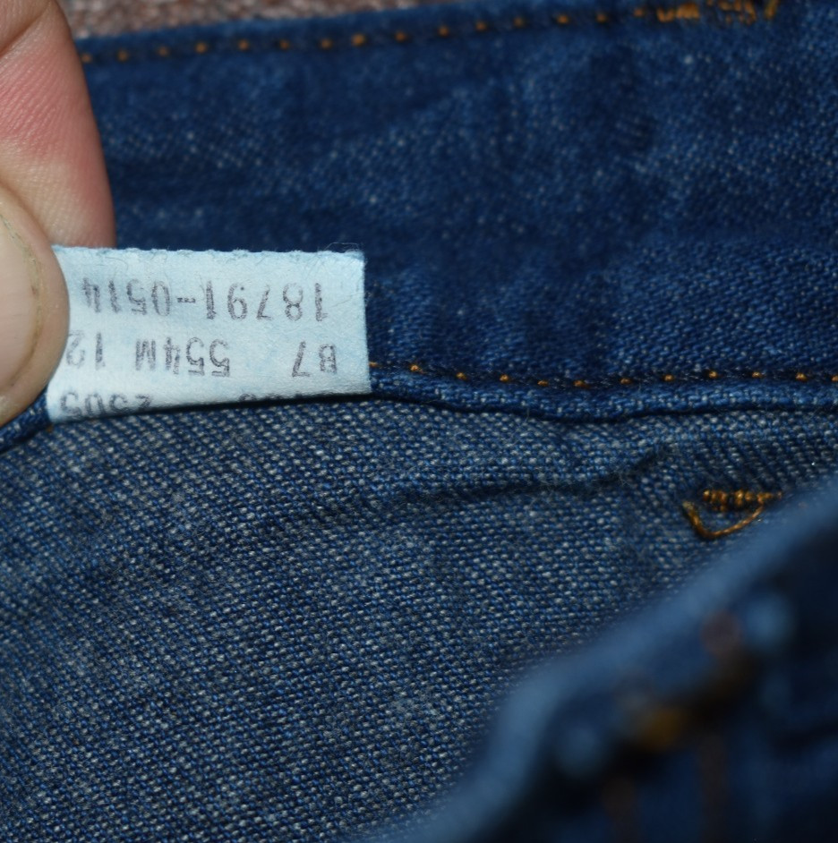 Vintage LEVI STRAUSS & CO BIG E ultra high waisted womens jeans Size 28 waist