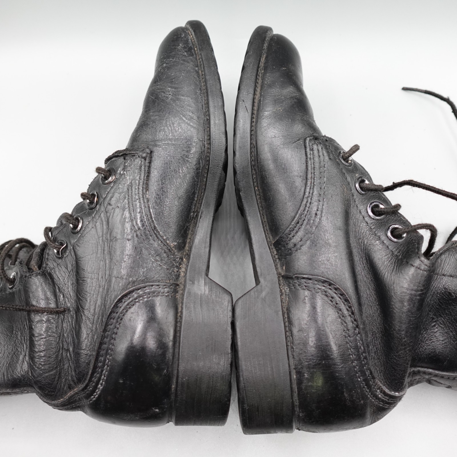 Vintage RO Search Jungle Boots Mens 6.5 R combat leather USGI 11-84 military