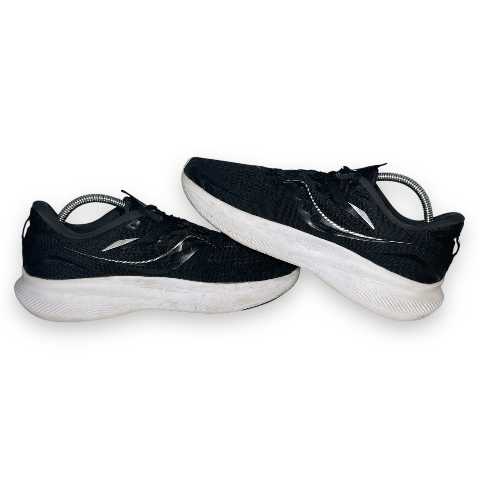 Saucony Men’s Black Ride 15 Synthetic Mesh Running Athletics Size 9.5