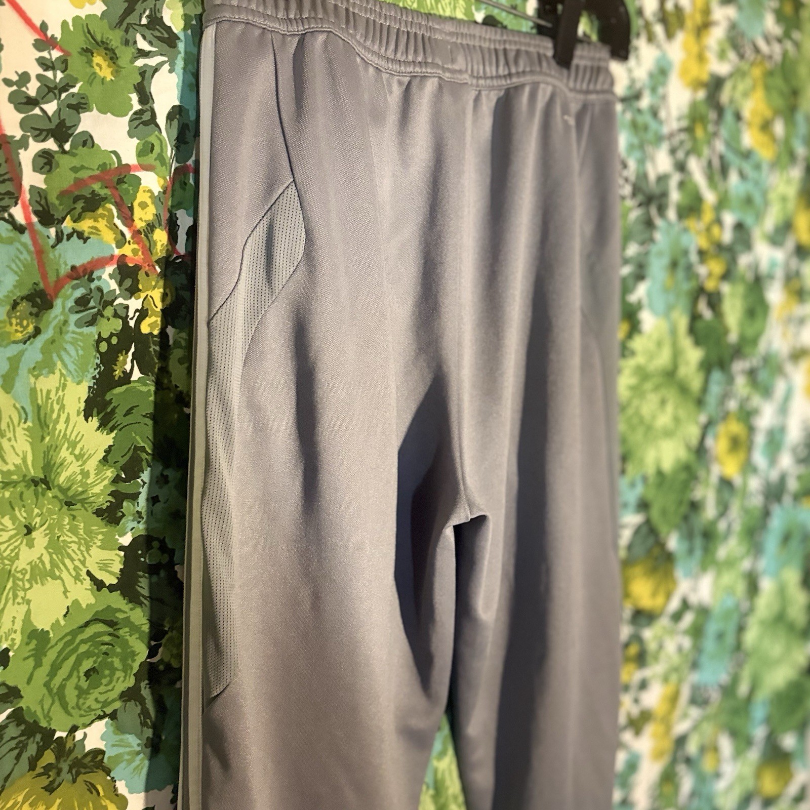Adidas Tiro Track Pants (grey, 3-stripe) Size L (youth 13-14Y/US L) ·
