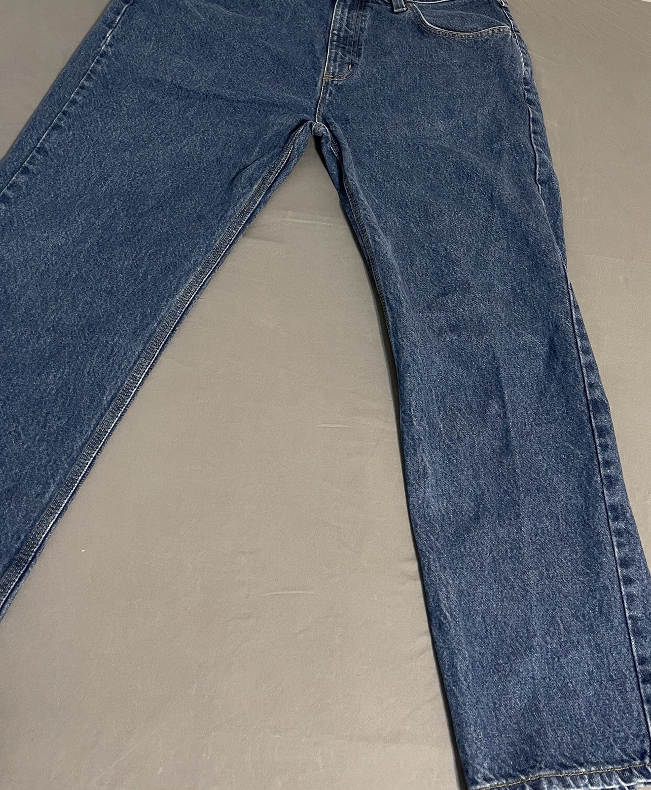 Carhartt B460 DVB Relaxed Fit Jeans Mens 38×30 Blue Denim Excellent Condition