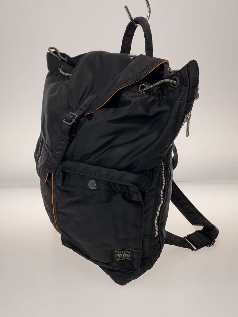 PORTER TANKER Backpack Nylon Black