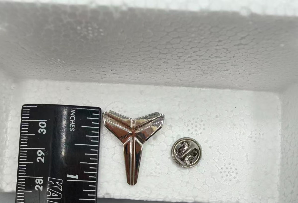 2020 Kobe Black Mamba Pin Silver Lapel Pin