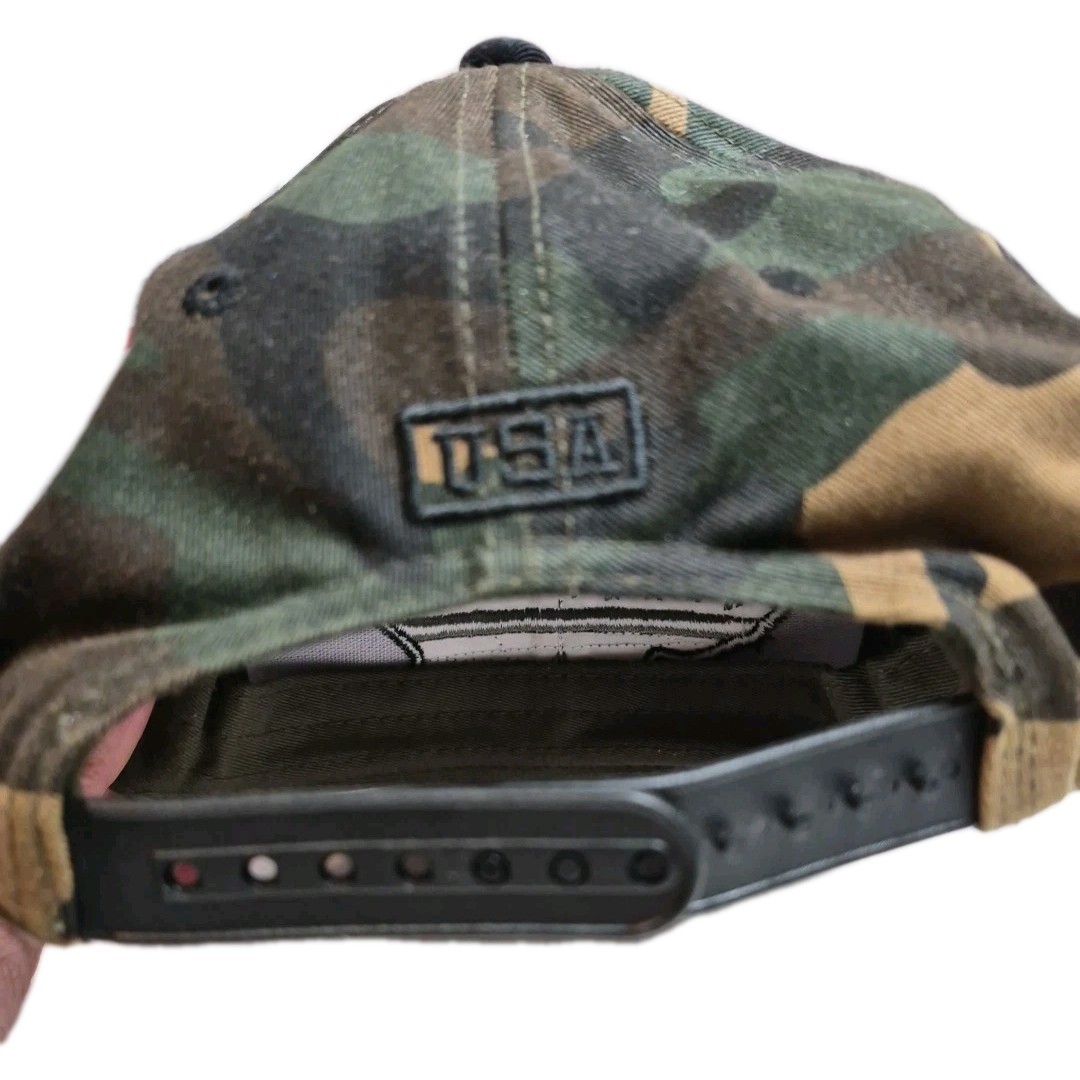 Top Level “USA” Cap Hat Embroidered Snapback Camouflage America