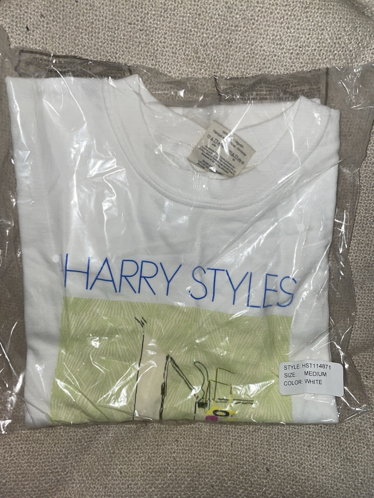 Harry Styles Harry’s House One Direction Rare Medium Abstract Merch Tee Shirt