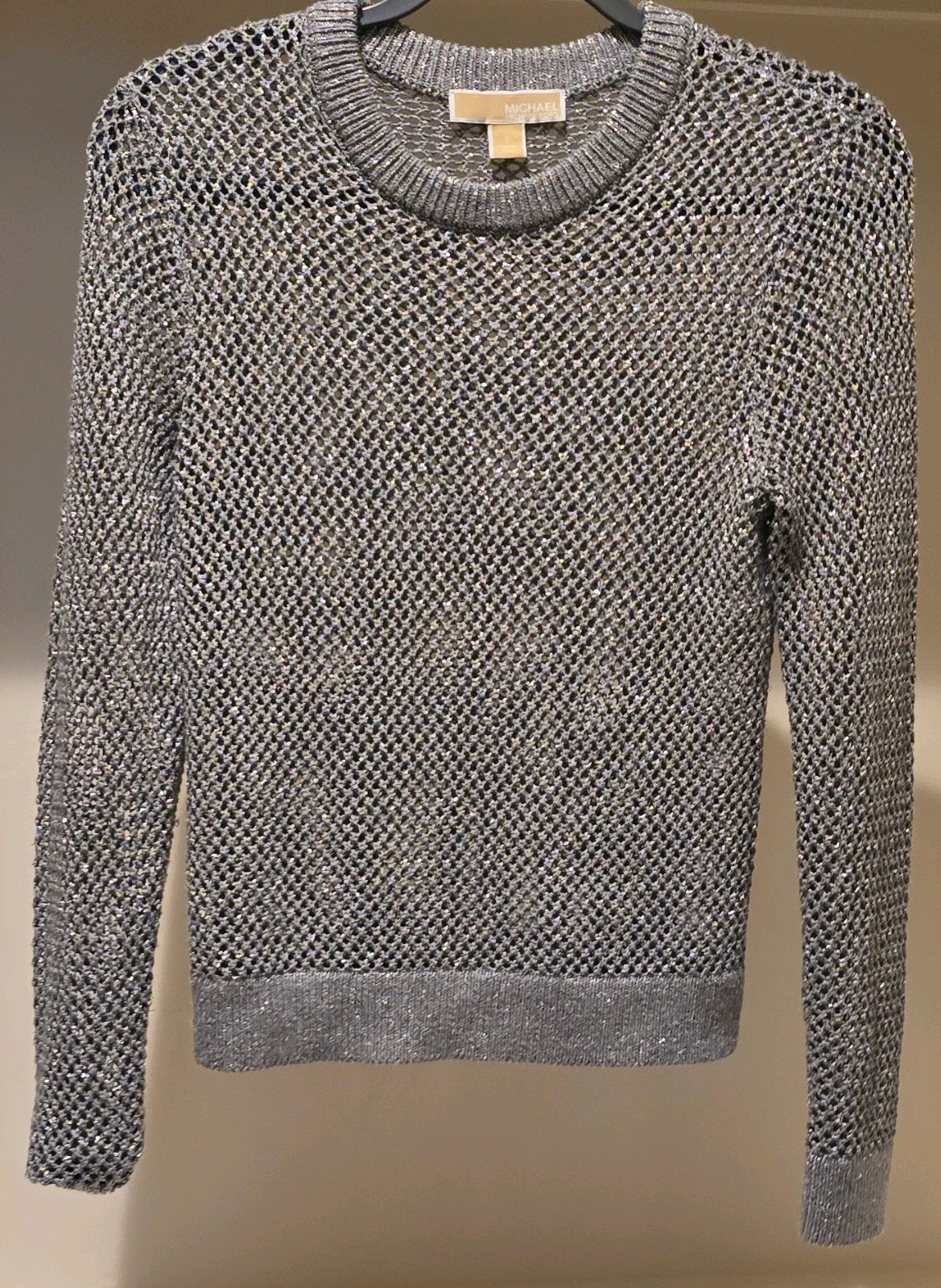 Women’s Michael Kors Cashmere Textured Knit Sweater Size Medium