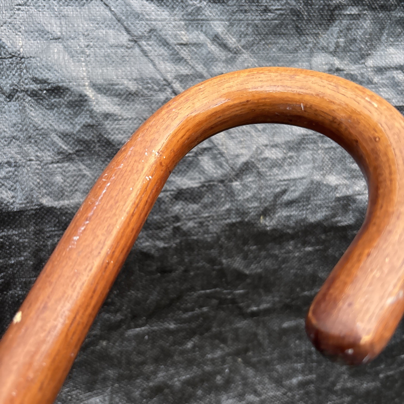 Vintage Hardwood Walking Cane 35 1/2”