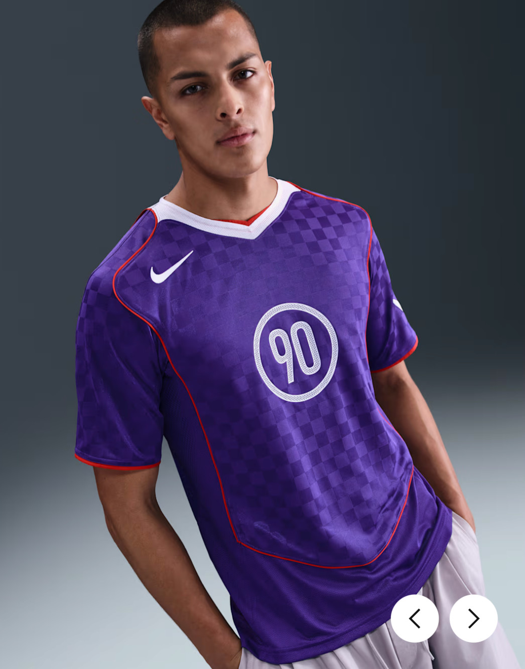 Nike Total 90 Dri-FIT Short-Sleeve XL Soccer Jersey ‘Court Purple IM6299-547