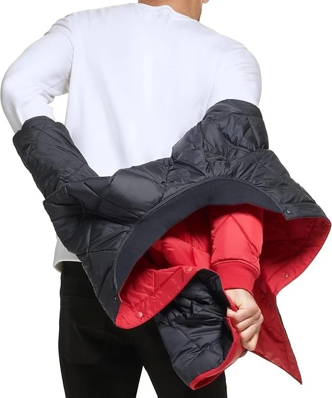 NWT $195 Calvin Klein Mens Size M Reversible Diamond Quilted Jacket CM251940