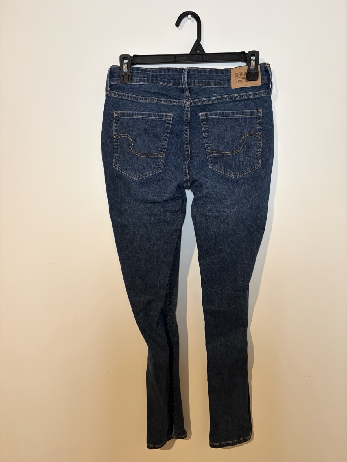Signature Gold by Levi Strauss Maternity Skinny Dark Wash Jeans S