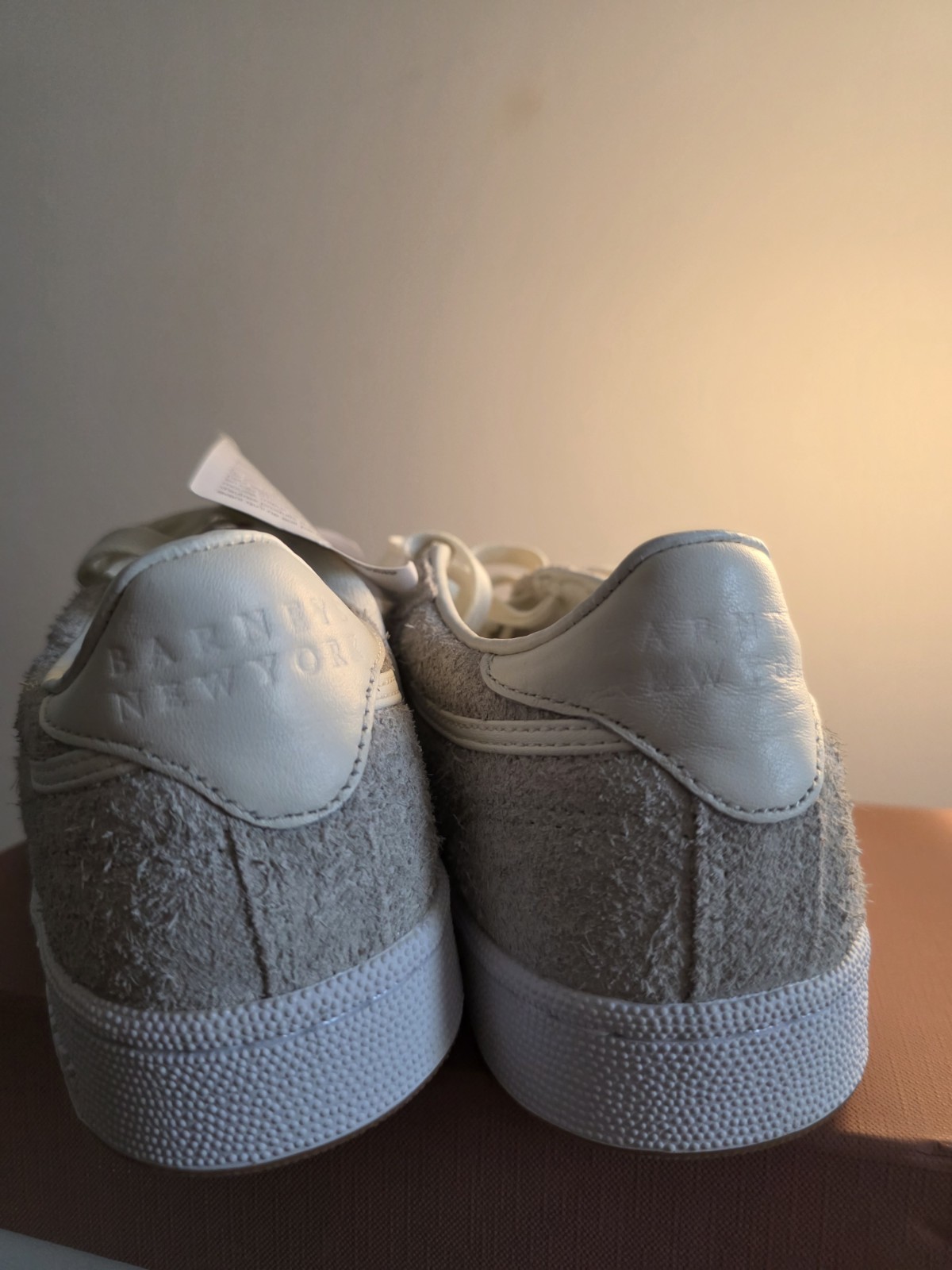 Barneys New York × Reebok Classic Club C 85 Gray Beige Suede women’s Sneakers