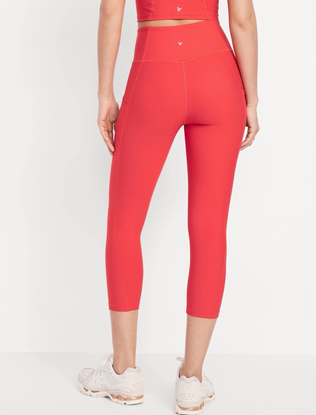 Old Navy Women’s Size XS ~ High-Waisted PowerSoft Side-Pocket Crop Leggings