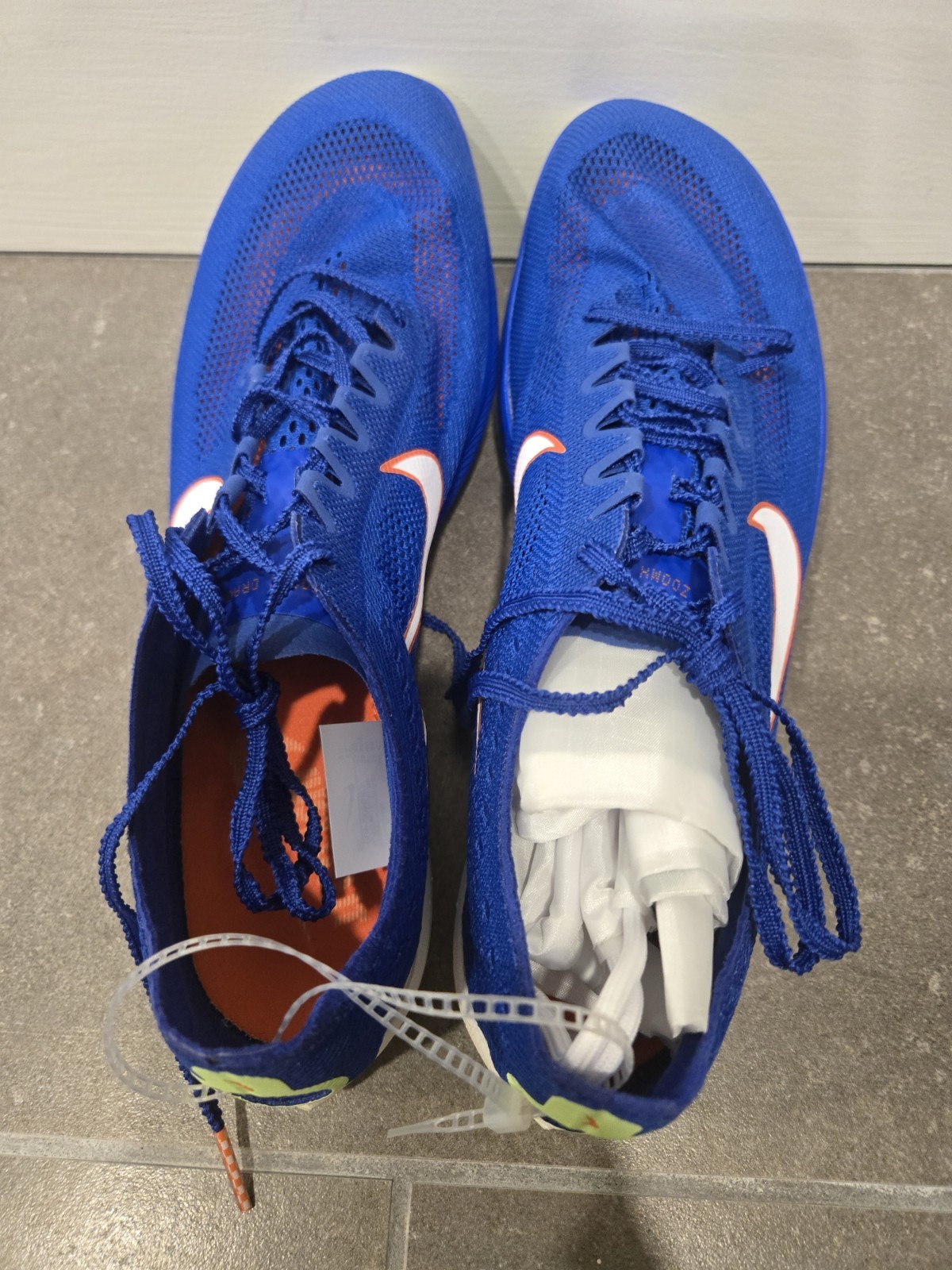 Nike ZoomX Dragonfly Men’s Size 11 Track Spikes Racer Blue White CV0400-400