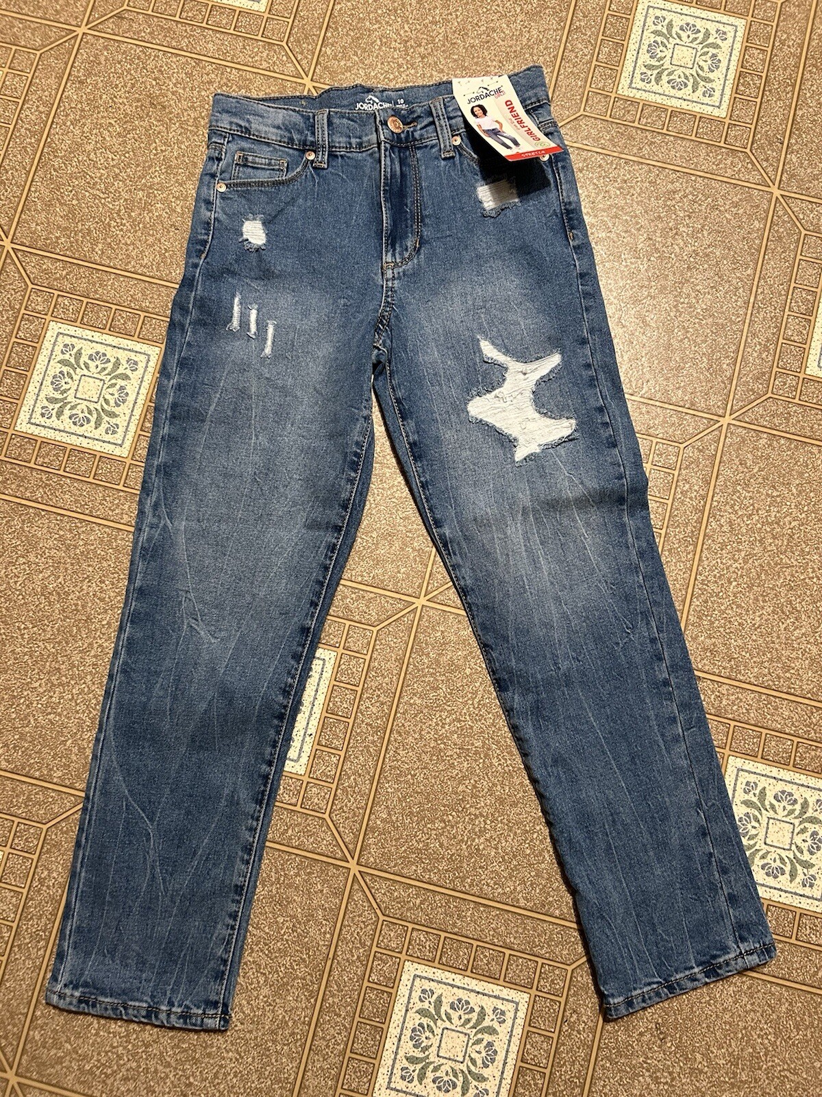 Jordache “Girls Size 10” Girlfriend High Rise Stretch Jeans