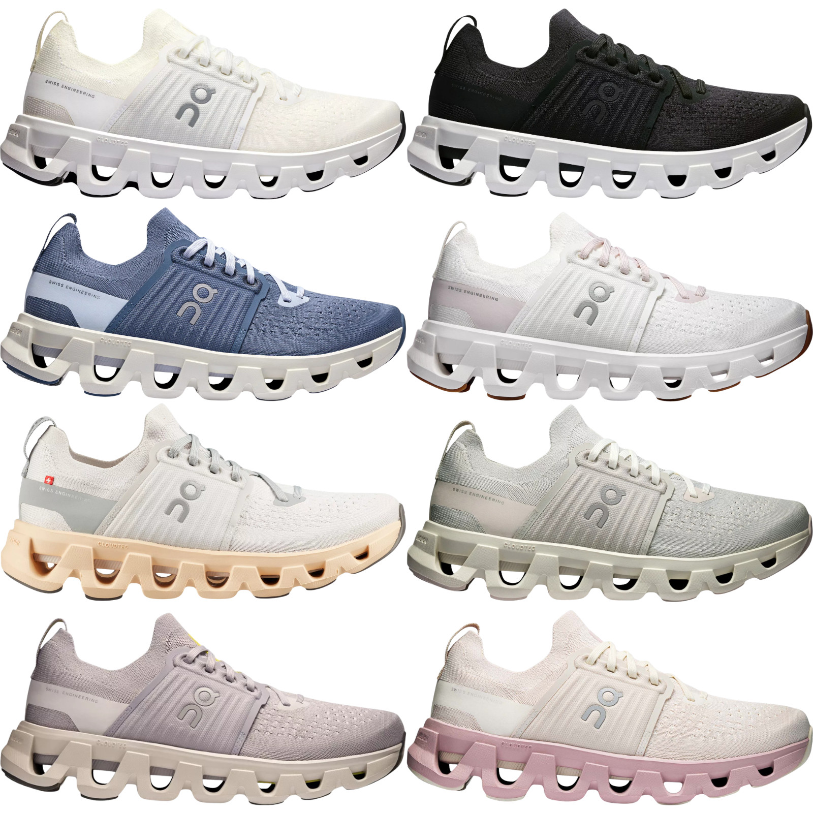 On Cloudswift 4 Women Running Shoe US Size 6-11 New Colors New in Box Athletic