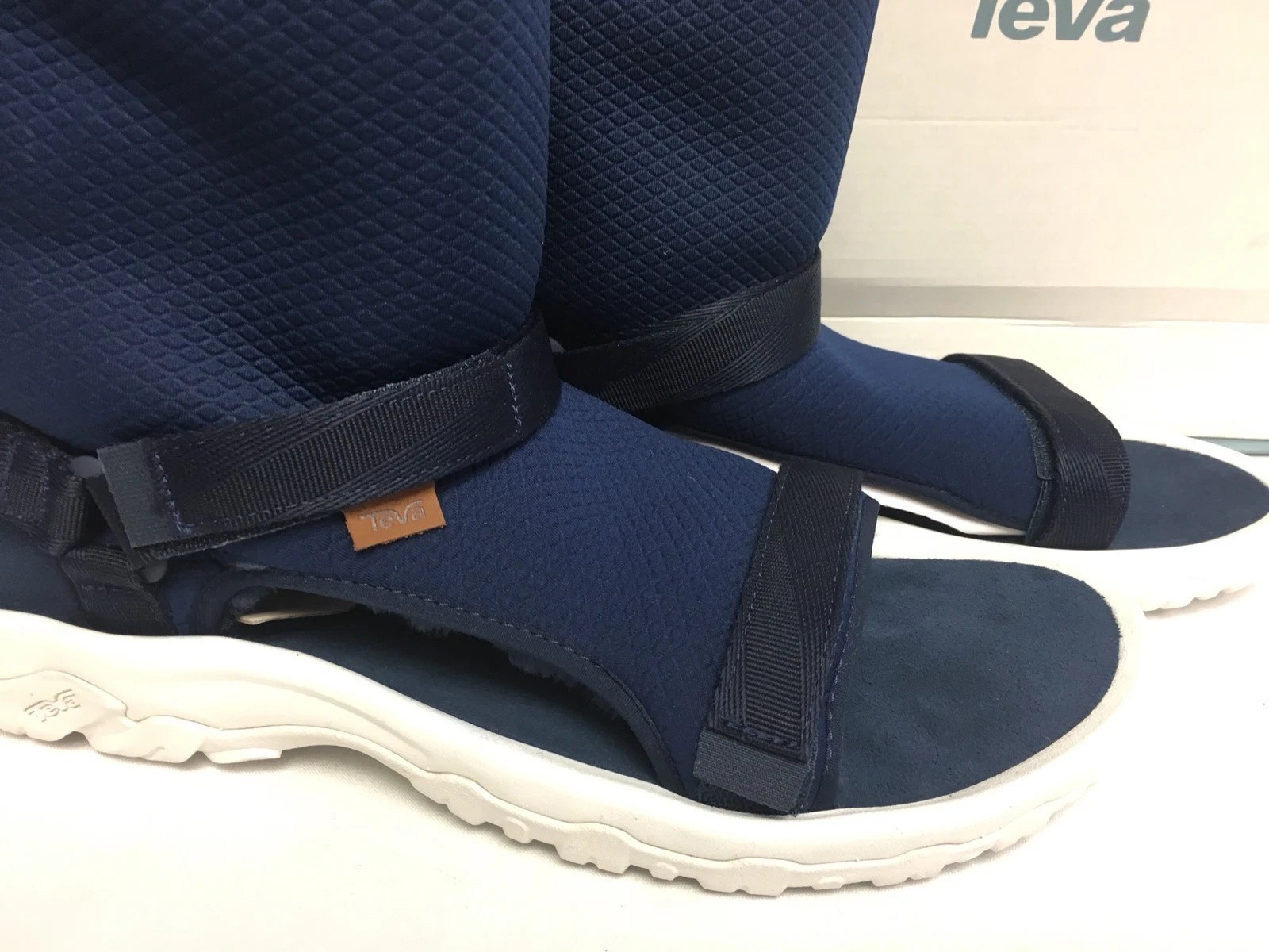 UGG/TEVA COLLAB Black Iris SHEEPSKIN SPORTY HYBRID BOOT SANDAL 1018220U SZ M4/W6