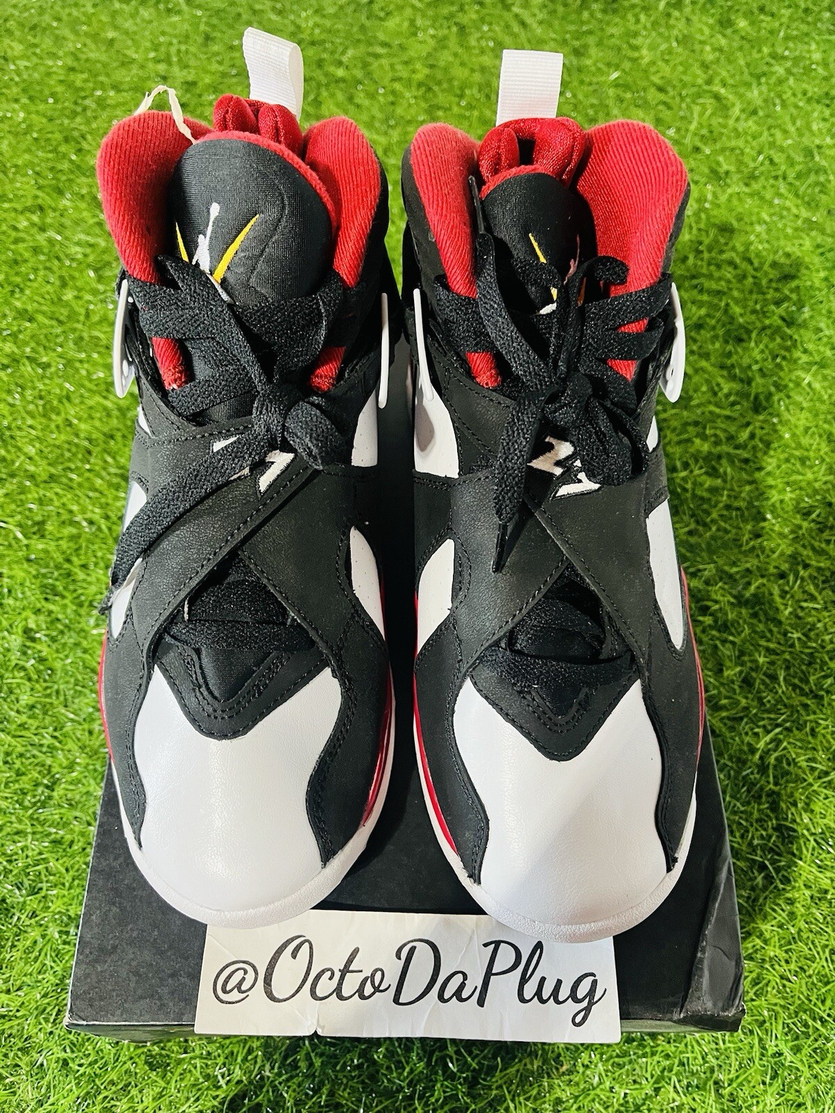 Nike Air Jordan 8 Retro Paprika Black GS Sizes Nike By You DO8731-601