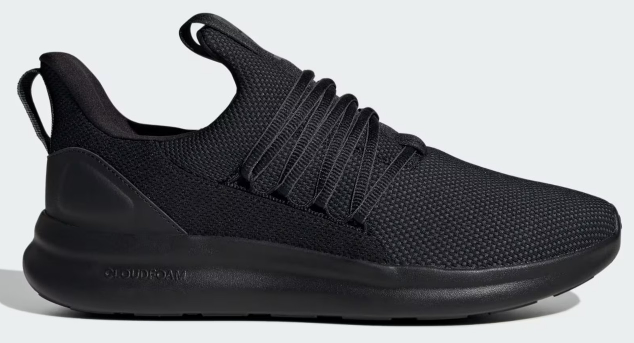 Adidas Lite Racer Adapt 7.0 Shoes Mens Black Sportswear Comfort Sneaker IE6327