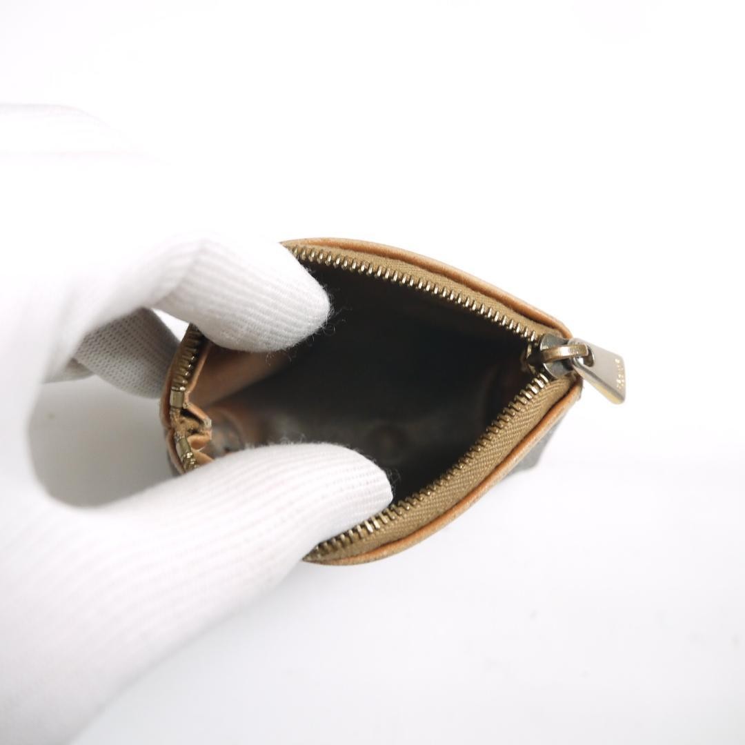 Celine Macadam Pattern All Over Leather Coin Case