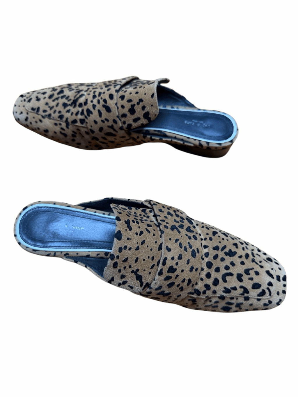 Rag & Bone Carson Mule Tan Cheetah 38.5
