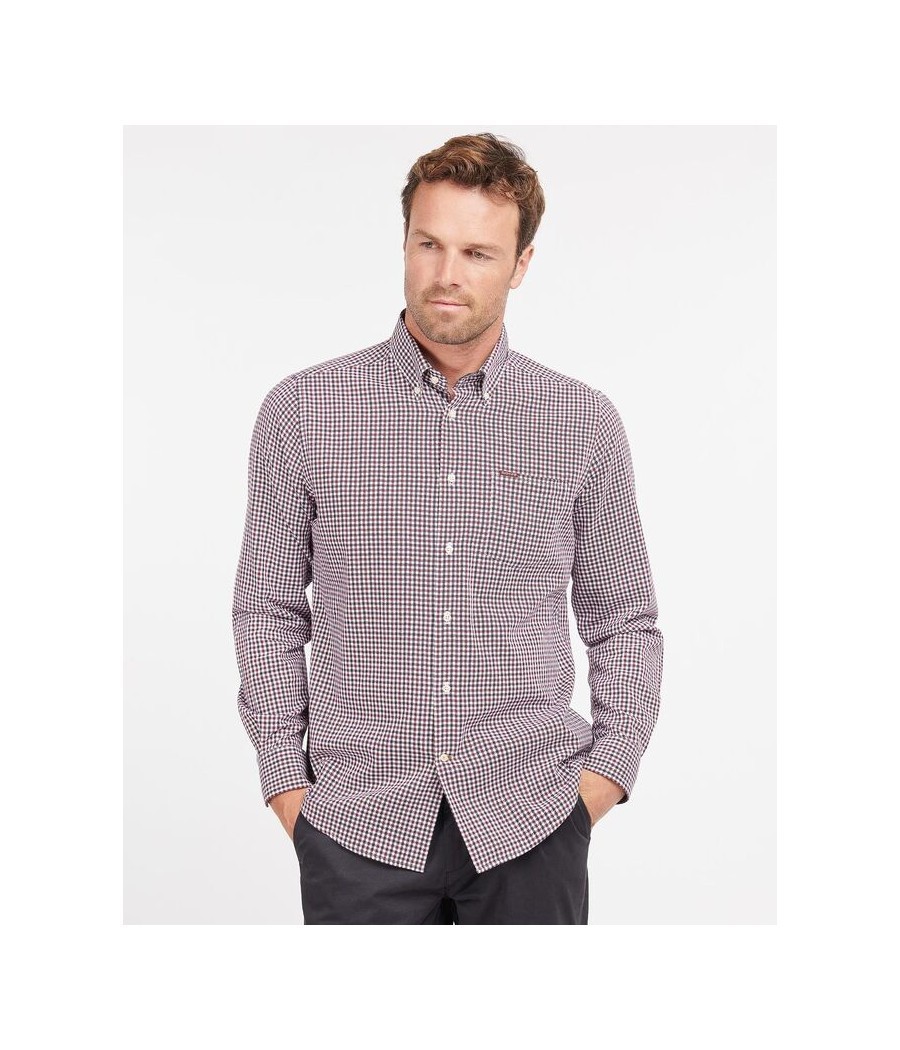 BARBOUR Casual Cotton Shirt Plaid Warm 100% Cotton – Color Options