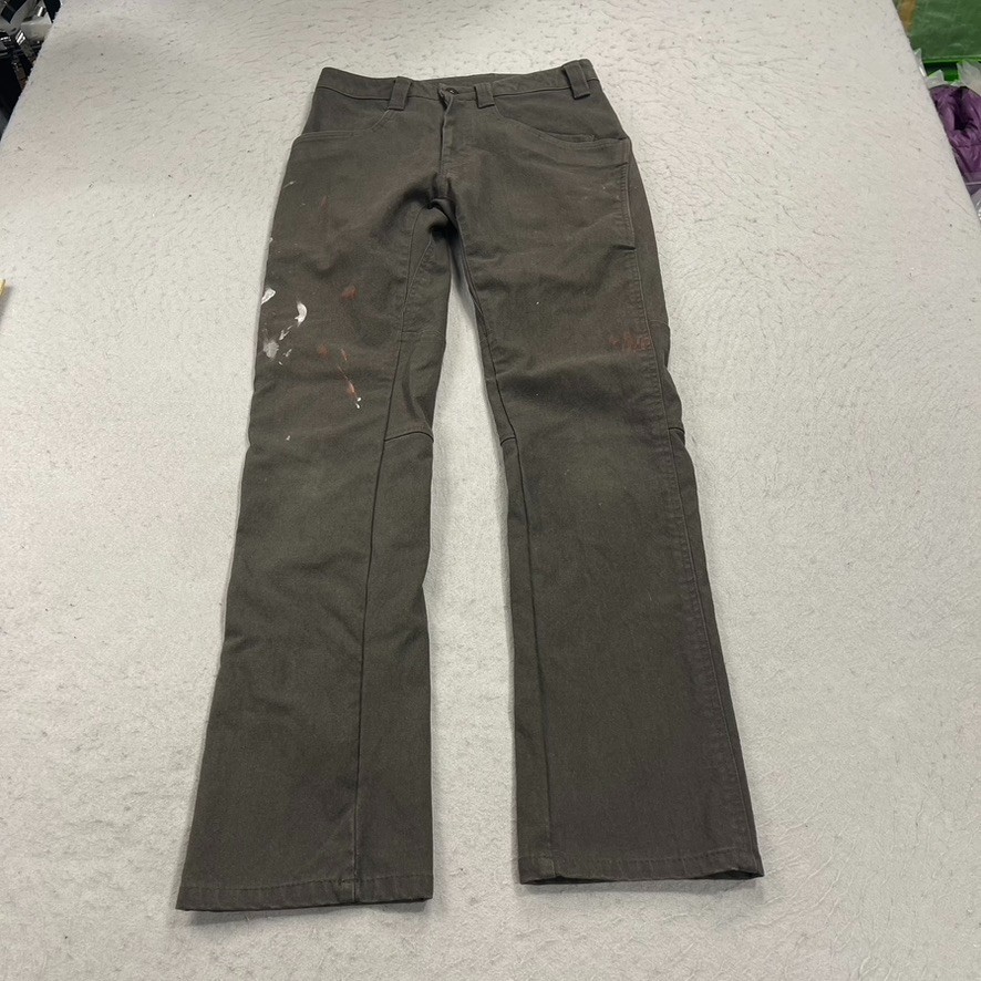 1620 Workwear Pants Mens 30×32 Gray Brown Cordura Fabric Paint Splatter Casual