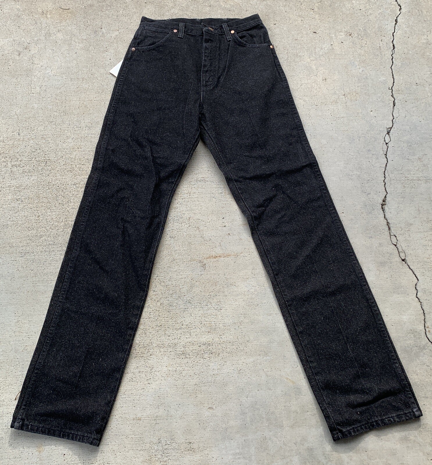 Vintage Wrangler Jeans Cowboy Cut 13MBKG 11 X 34 28 In Waist USA Made High Waist