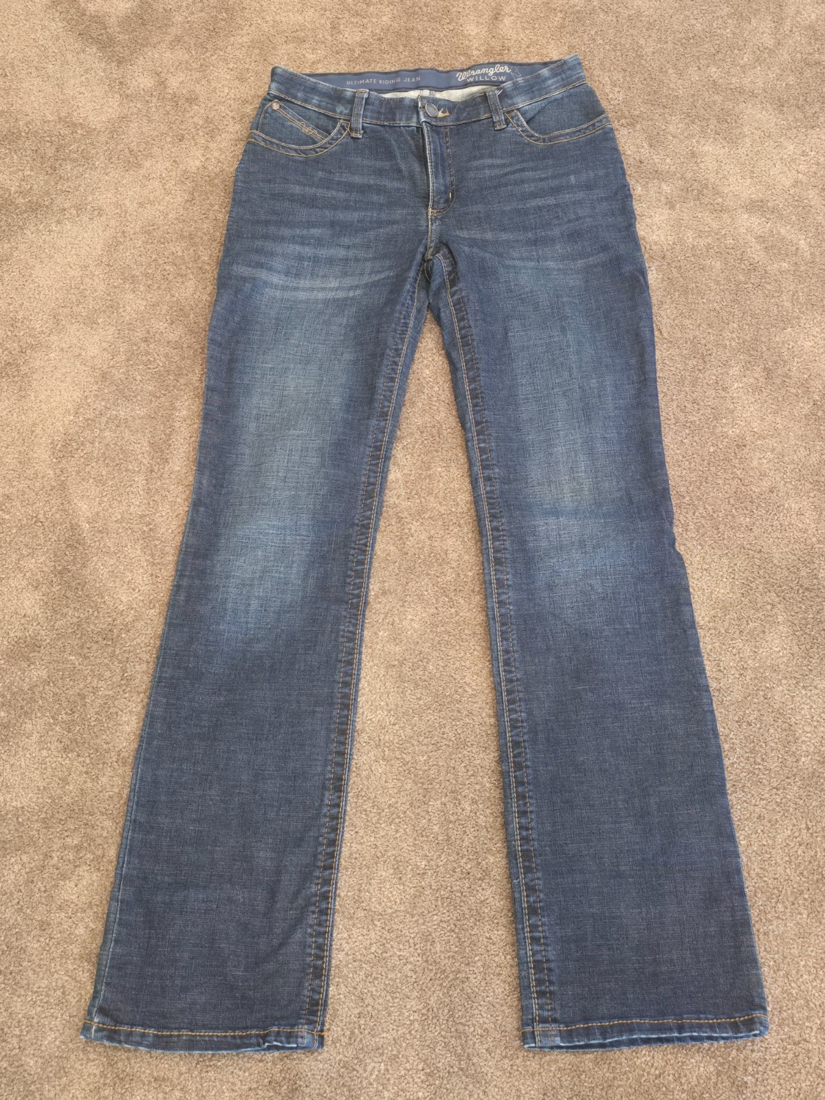 Wrangler Willow Jeans Women’s Size 11 x 36 Ultimate Riding Jean – Bootcut