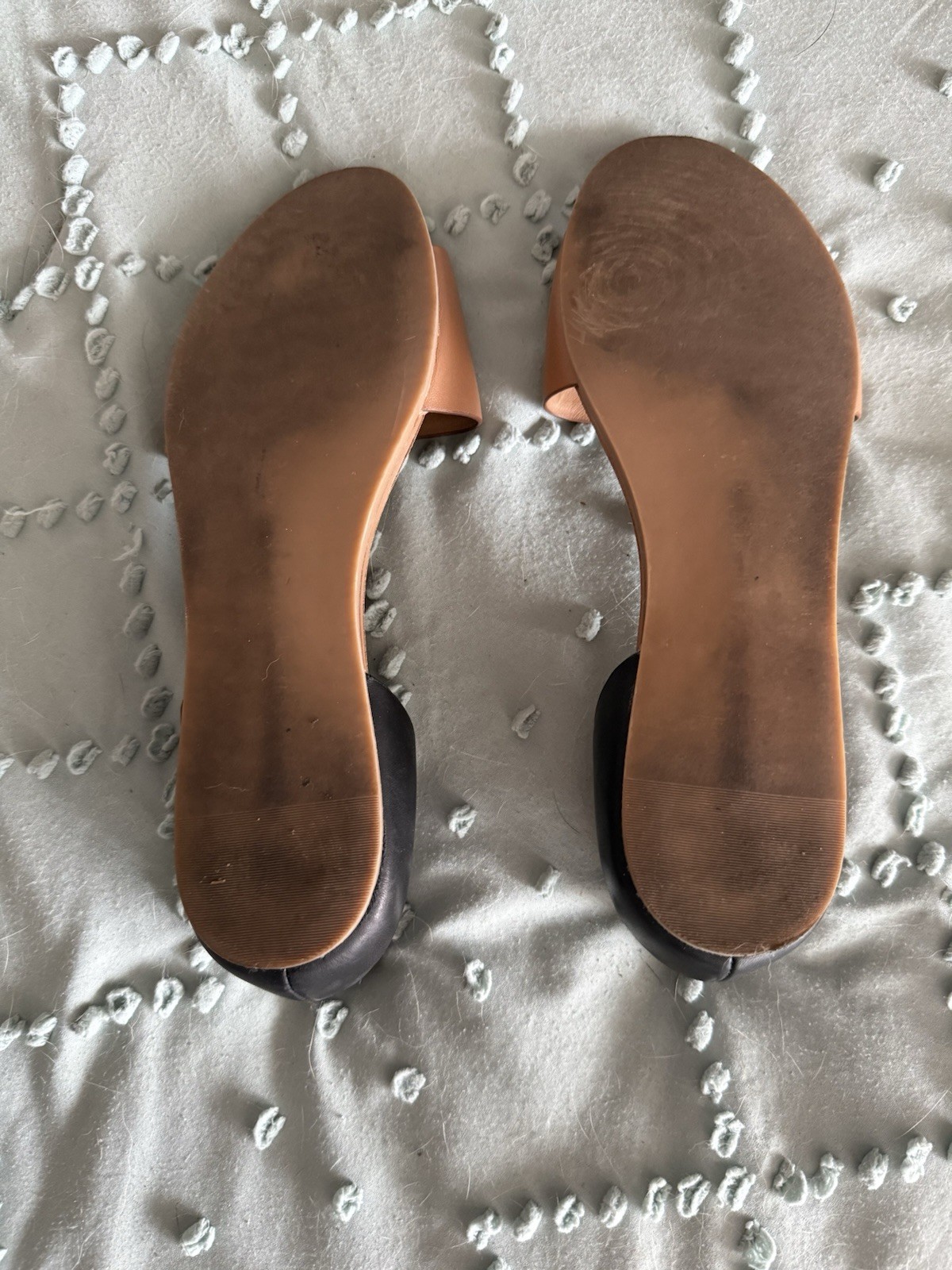 Steve Madden Shoes | Steve Madden Sidestep Women Flats : Black/Tan | Size 9.5