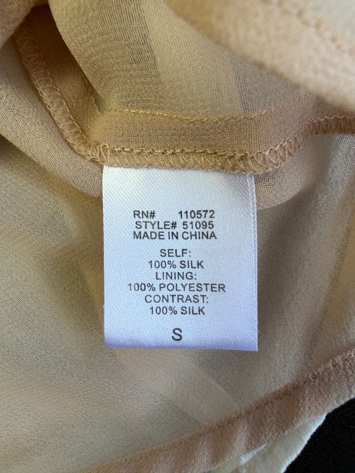 Twelfth Street Top Small Silk Pullover Camisole Tank Cream Blouse Fairy Romantic