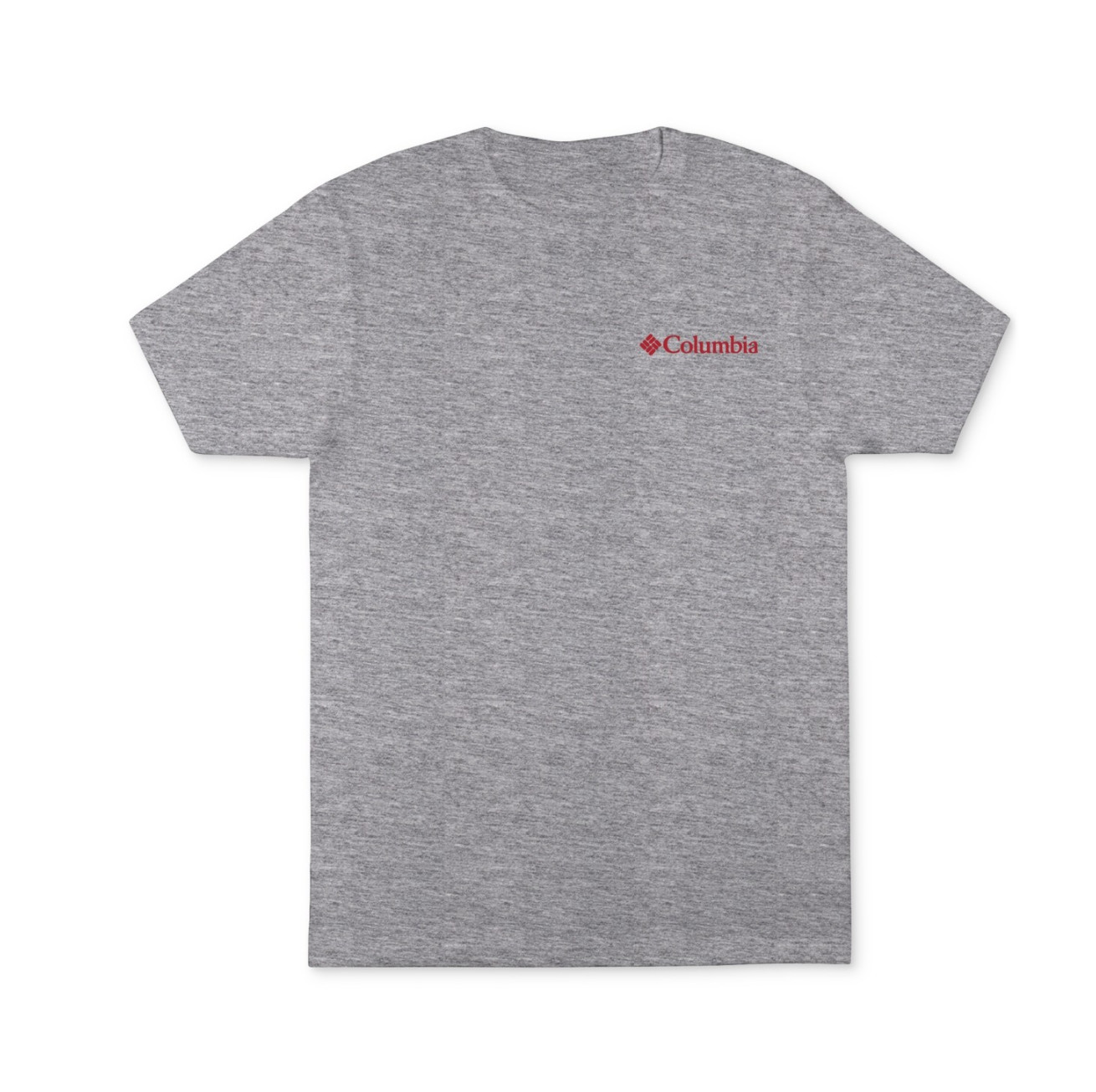 Columbia Men Bison Graphic T-Shirt Grey Heather Size M