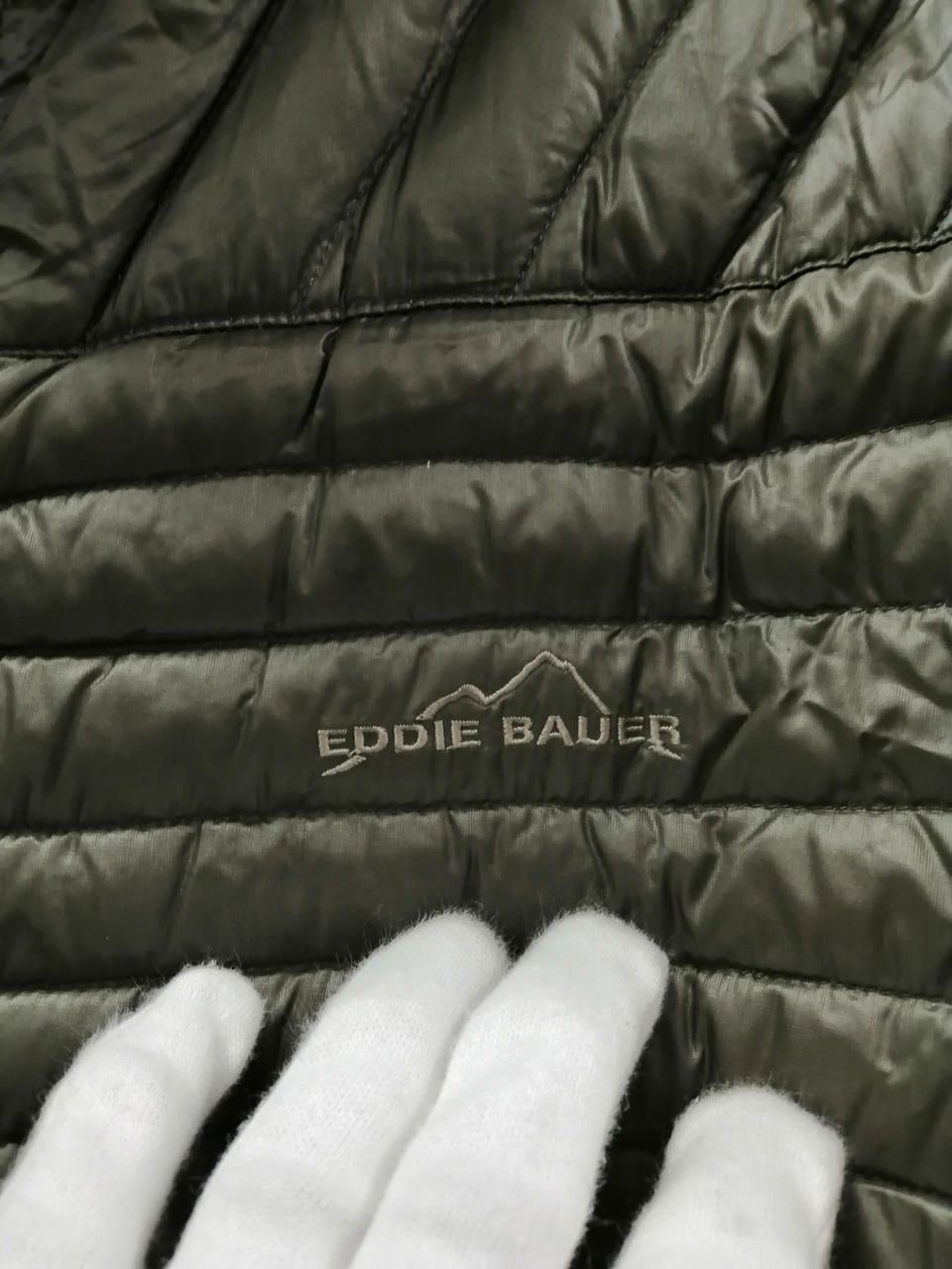 EDDIE BAUER EB900 Down Jacket Khaki M Used