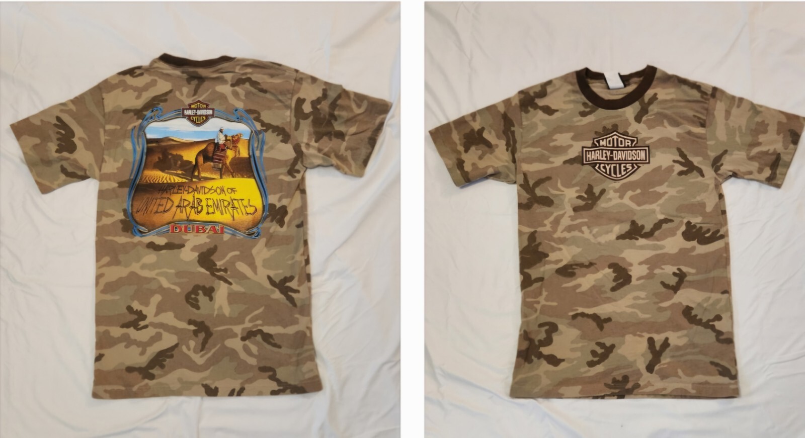 Harley Davidson Camouflage Short Sleeve T-shirt Dubai United Arab Emirates – M