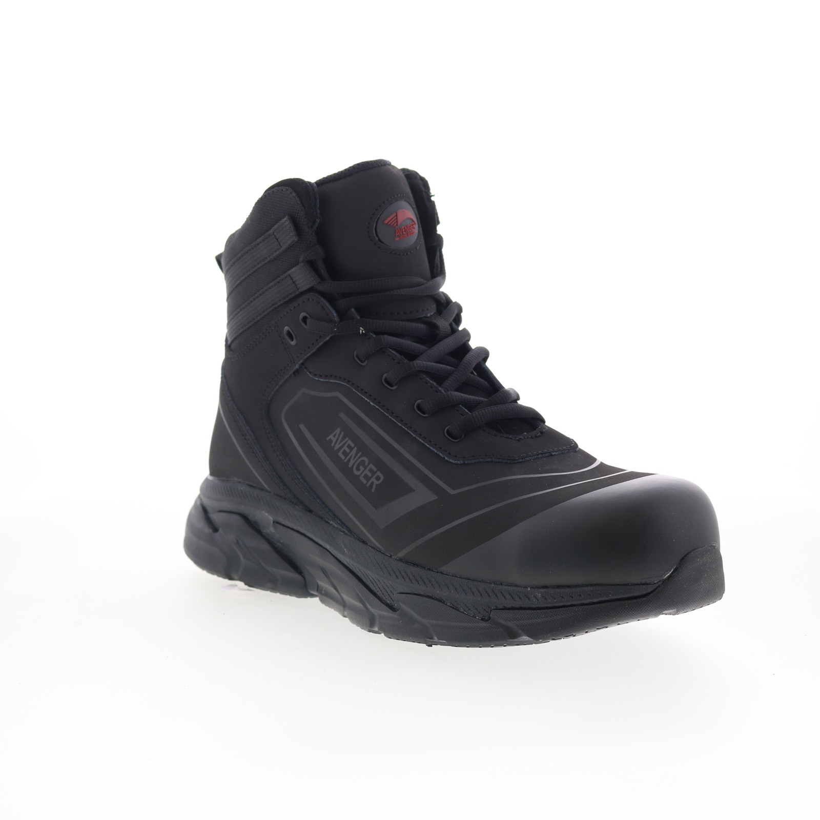 Avenger K4 Mid Alloy Toe Electrical Hazard Mens Black Work & Safety Boots