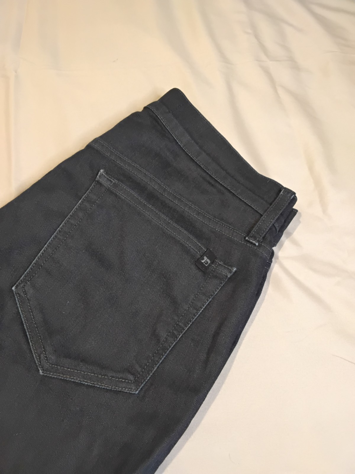 Joe’s The Brixton Straight And Narrow Mens Jeans Sz 31 Black Denim.