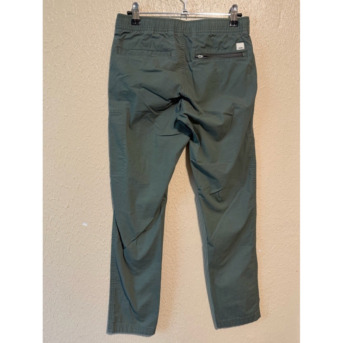 Vuori Ripstop Pants Size XS Drawstring Zipper Pocket