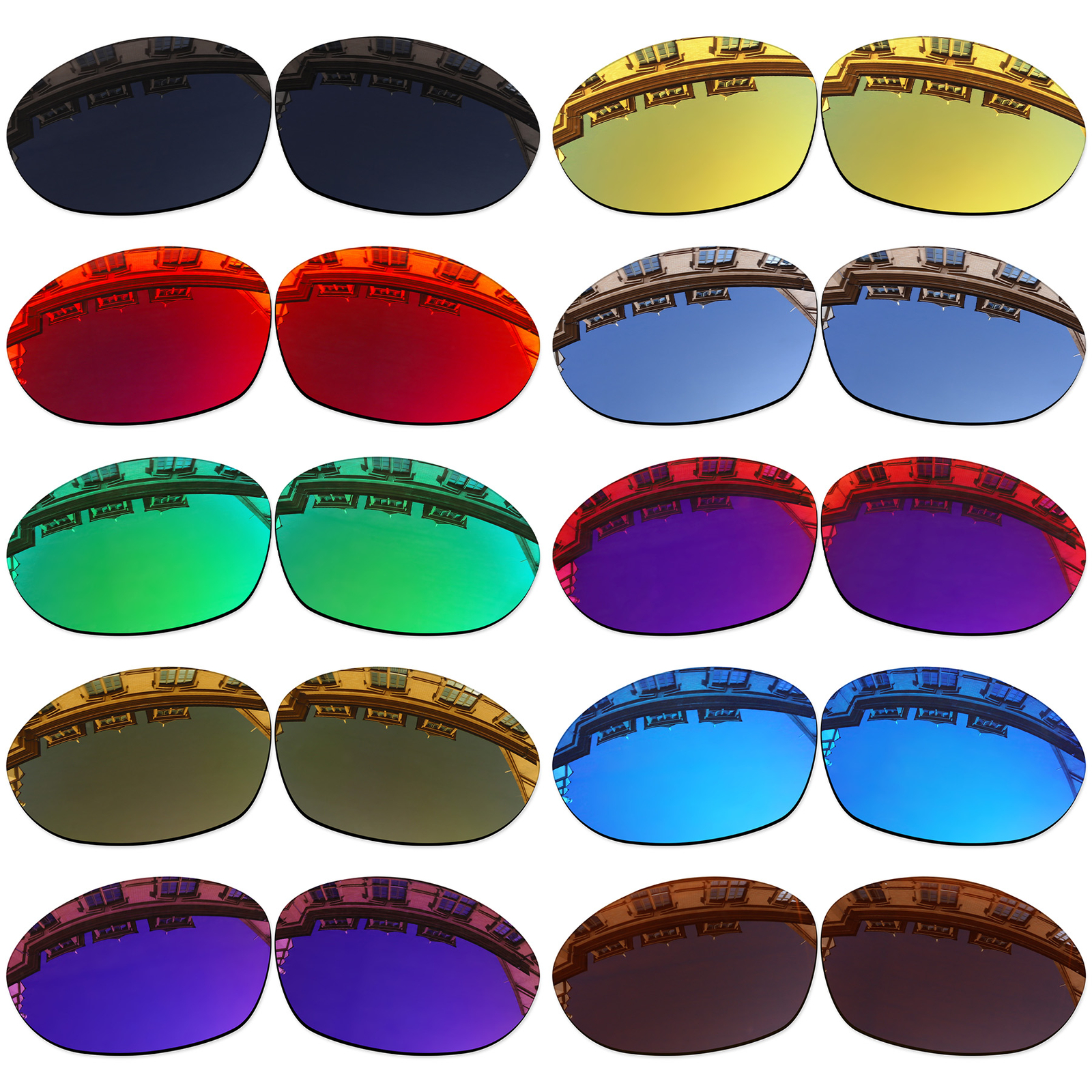 Vonxyz Polarized Replacement Lenses for-Oakley Valve 1.0 Sunglasses