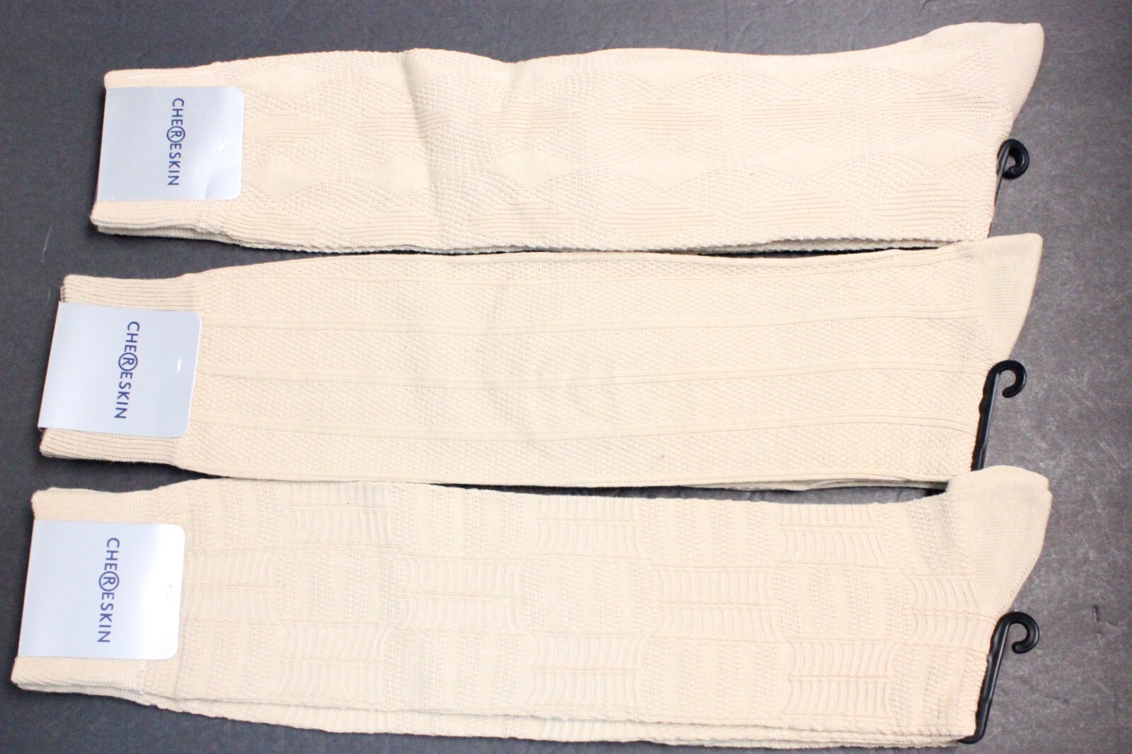 8 pair Men’s 10-13 Over the Calf Dress Work Crew Socks Black tan navy SZ 6-12