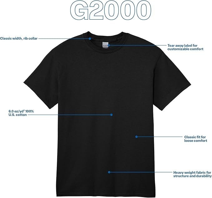 Canada t shirt Gildan, G 2000 black Small Medium Large Extra Large L XL M S
