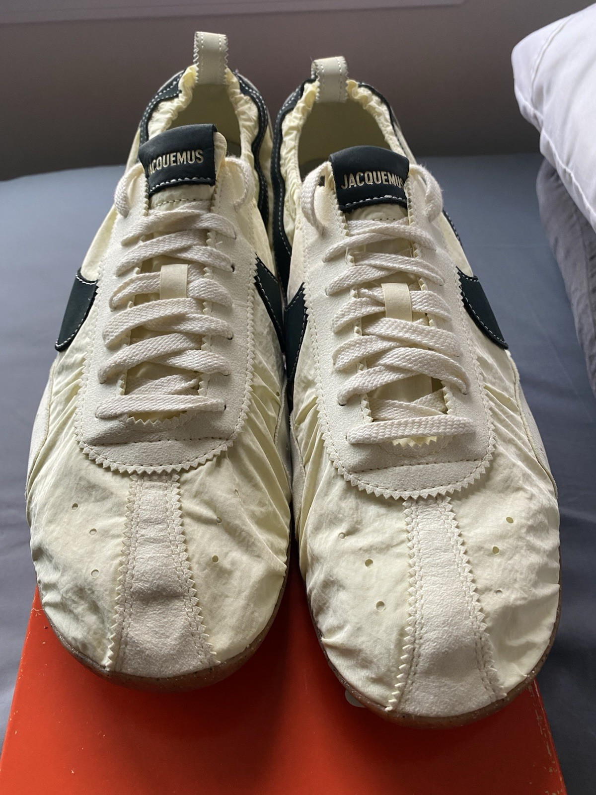 Nike Jacquemus Moon shoe SP Alabaster Off Noir 47.5 Men’s 13 Women’s 14.5