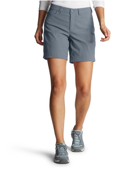 $60 Eddie Bauer Women’s Rainier shorts- Graphite- Size 10- NEW Tags