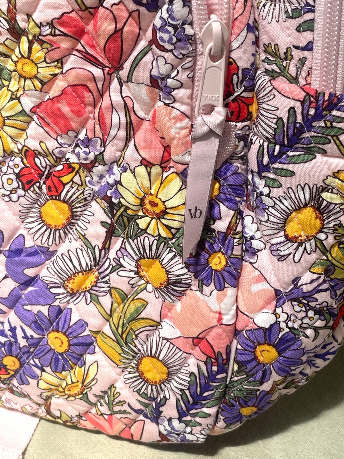 Vera Bradley Essential Large Backpack +Lunch Bunch Set COASTAL WILDFLOWERS NWT