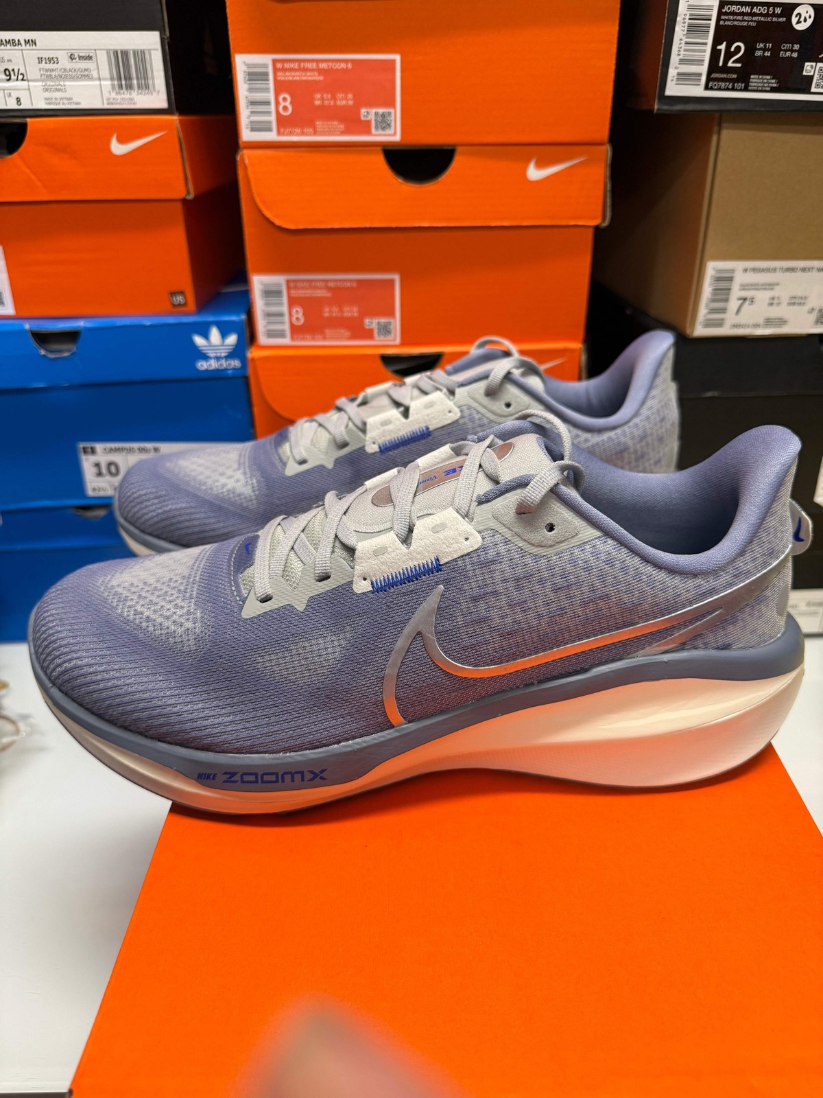 Nike Men’s Vomero 17 Shoes Ashen Slate Silver FB1309-403
