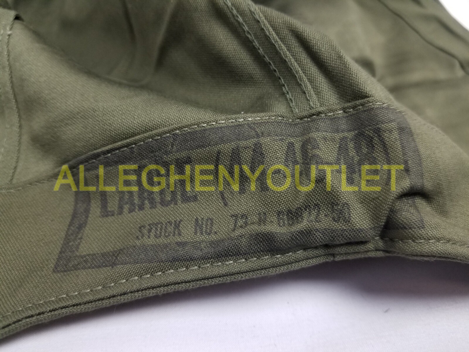 US Military M-1951 Korean War Era Field Jacket Hood, OD, Sz Large 44-46-48, NEW
