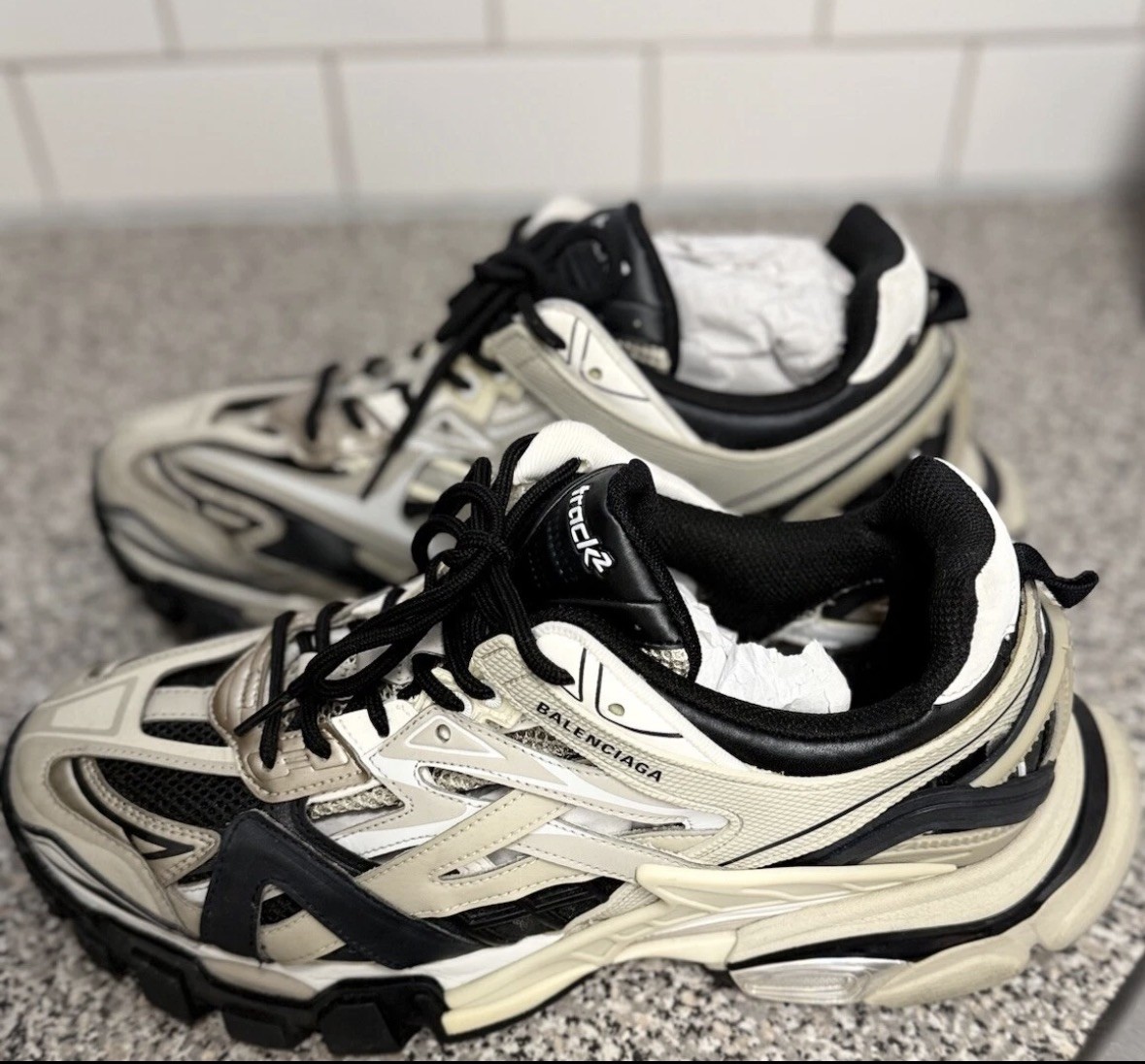 Balenciaga Track.2 Beige