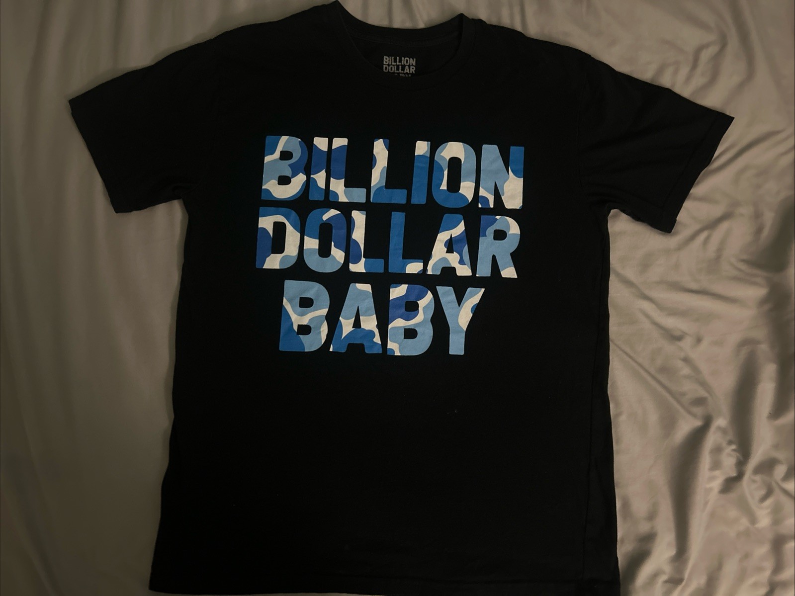 Billion Dollar Baby Short Sleeve Tshirt Men’s Size Large Crew Neck Black